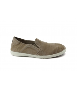 Chaussures NATURAL WORLD Hommes Slip sur Elastique Coton Bio amovible plantaire vegan chaussures