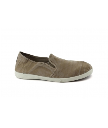 Chaussures NATURAL WORLD Hommes Slip sur Elastique Coton Bio amovible plantaire vegan chaussures