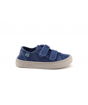 NATURAL WORLD Zapatos unisex Zapatillas de deporte Bio Algodón rips zapatos veganos