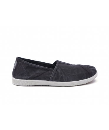 NATURAL WORLD Schuhe Woman Slip on Elastic Organic Cotton herausnehmbare Einlegesohle vegane Schuhe