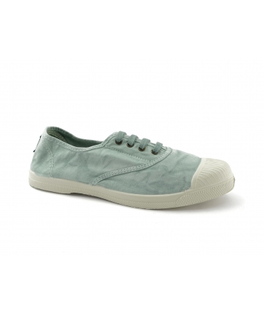 NATURAL WORLD vegan shoes Woman laces Organic cotton removable footbed
