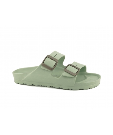 NATURAL WORLD ciabatte  gomma vegan mare piscina azzurre doppia fascia Unisex