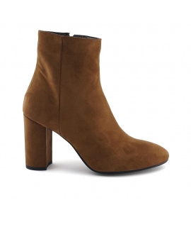 VSI GIL Chaussures Femme Bottines à talon zip chaussures vegan Made in Italy