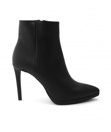 VSI NILA Schuhe Frau Biopolioli Stiefeletten Ferse Reissverschluss vegane Schuhe Made in Italy
