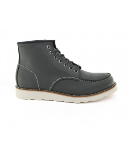 VSI AGOR Gris bottines véganes unisexes lacets végans Made in Italy
