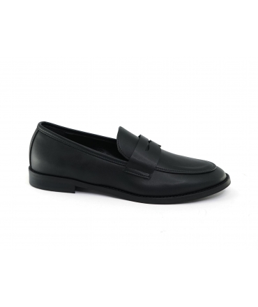 VSI BREDA Black vegan moccasins woman corn vegan shoes Made in Italy