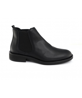VSI CEREA Beatles vegan neri donna elastico impermeabili scarpe vegan Made in Italy