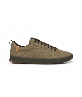 SAOLA Cannon Canvas 2.0 sneakers cotone estive uomo riciclate marroni scarpe vegane