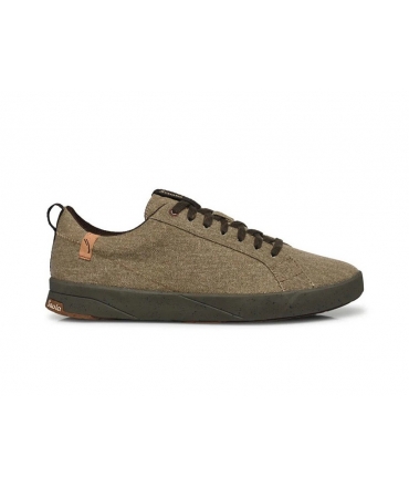 SAOLA Cannon Canvas 2.0 sneakers cotone estive uomo riciclate marroni scarpe vegane