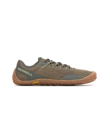 MERRELL VAPOR GLOVE 6 Scarpe barefoot vegan Uomo verdi running vibram zero drop