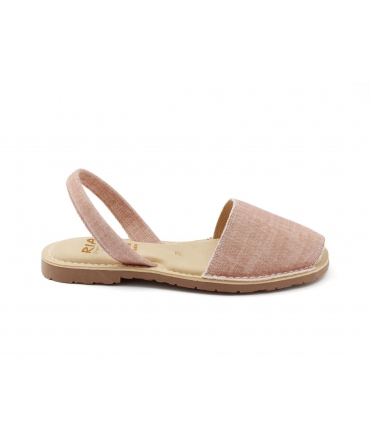RIA scarpe donna cotone bio minorchine sottopiede imbottito vegan shoes