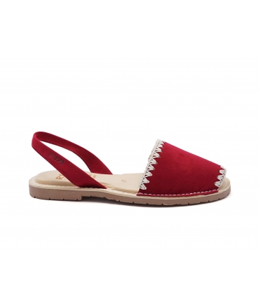RIA Menorcan women's shoes decor padded insole vegan shoes
