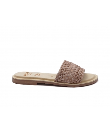 RIA scarpe donna ciabattine intreccio sottopiede imbottito vegan shoes
