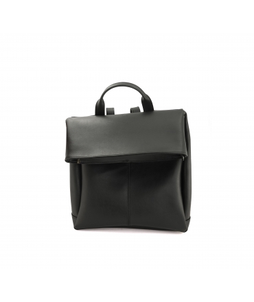 VSI BRENDA zaino vegan Donna nero zip made in Italy