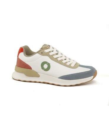 ECOALF Prince baskets multicolores pastel recyclées pour femmes chaussures végétaliennes