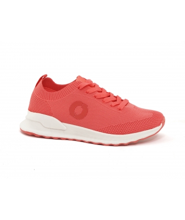 ECOALF Prince vegan sock sneakers woman coral breathable vegan shoes