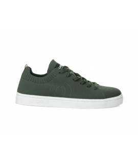 Zapatillas ECOALF Floridalf recicladas veganas verano hombre verde oscuro transpirable punto
