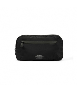 ECOALF Osloalf Kulturbeutel, Kosmetiktasche, Schwarz, recycelt, Unisex, wasserdicht, vegan, Reissverschluss