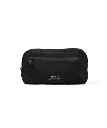 ECOALF Osloalf Toiletry Beauty Case Black Recycled Unisex Waterproof Vegan Zip