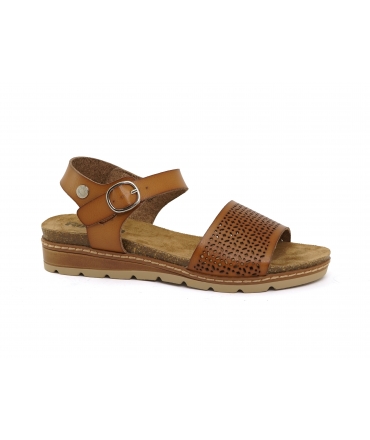 REFRESH Sandali Vegan donna sughero fasce zeppa cinturino