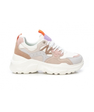 REFRESH Sneakers vegan chunky colorate suola alta zeppa pastello