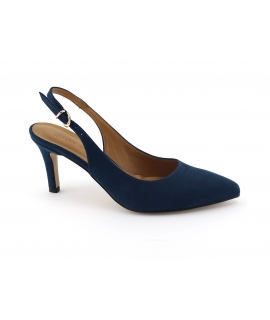 VSI SCILLY Chaussures pour femmes Decollet talon orteil sangle chaussures vegan Fabriqué en Italie