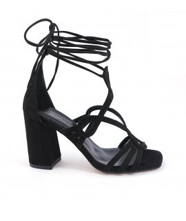 VSI HELENA Scarpe Donna Sandali tacco lacci vegan shoes Made in Italy