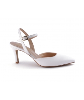 VSI HONEY Scarpe Sposa Donna Sandali avorio tacco vegan shoes Made in Italy