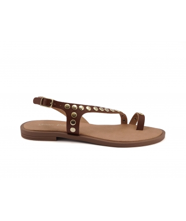 VSI PETRA Zapatos de mujer Sandalias de dedo tachuelas hebilla de correa zapatos veganos Made in Italy