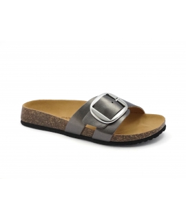 VSI BIBI Shoes Mujer Zapatos veganos pantuflas con hebilla Made in Italy