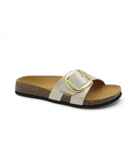 VSI BIBI Shoes Mujer Zapatos veganos pantuflas con hebilla Made in Italy