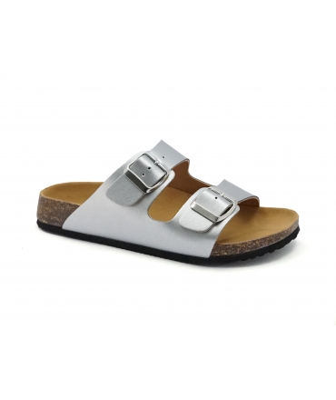 VSI GIAMI Schuhe Frau Apple Hausschuhe vegane Schuhe Schnallen Made in Italy