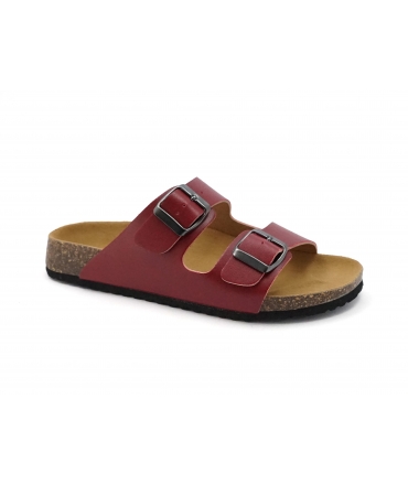 VSI GIAMI Zapatos Mujer Biopolioli zapatillas hebillas de maíz zapatos veganos Made in Italy
