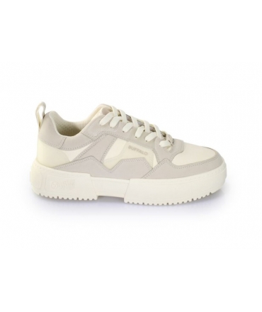 BUFFALO RSE V2 vegan grey cream Scarpe Donna crema Sneakers lacci light