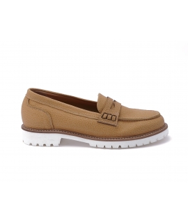 Mocassins vegan à bande collégiale VSI NORI Fabriqué en Italie