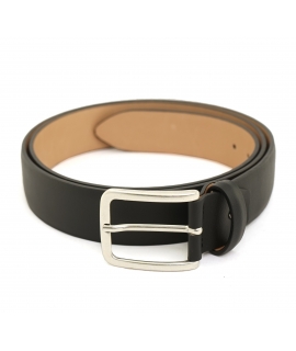 VSI NAT Men's black vegan corn belt, handcrafted Made in Italy