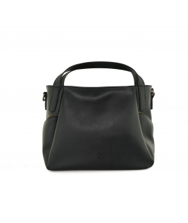 VSI BABI Black vegan bag waterproof shoulder strap handcrafted zippers made in Italy
