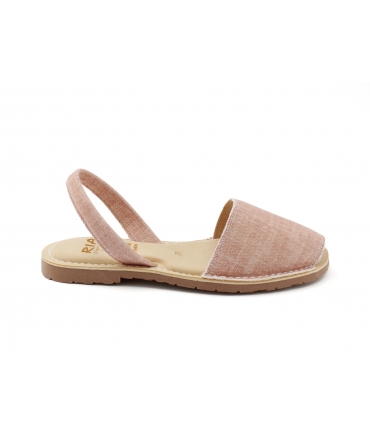 RIA scarpe donna cotone bio minorchine sottopiede imbottito vegan shoes