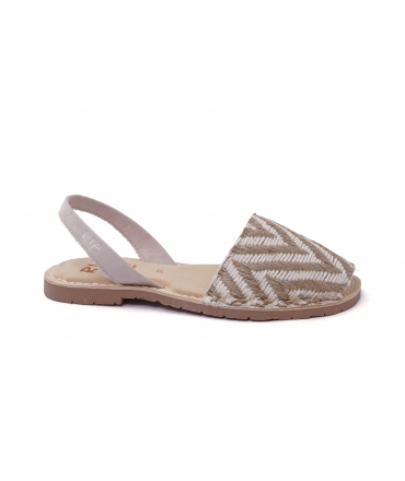 RIA Vegan Menorcan sandals women rope padded insole