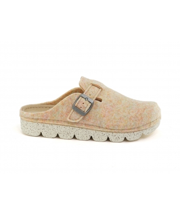 GRUNLAND VEG POFF zapatillas veganas Mujer confort hebilla reciclada