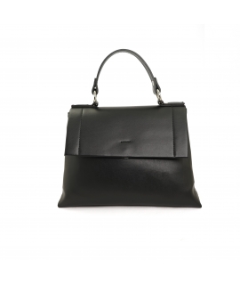VSI IBIS Vegan bag black apple eco-friendly removable shoulder strap made in Italy