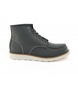 VSI AGOR Polacchini vegan unisex grigi lacci scarpe vegane Made in Italy