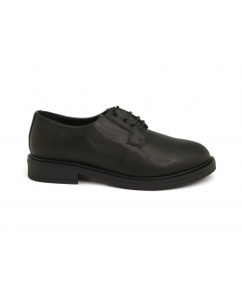 VSI CLASSY Zapatos bajos veganos ecológicos negros maíz clásicos Made in Italy