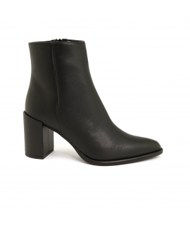 VSI NIAS Bottines texanes écologiques talon maïs noir bout chaussures végétaliennes Fabriquées en Italie
