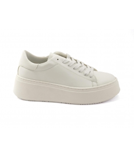 VSI PETIT Sneakers platform vegan mais total white ecologiche Made in Italy Eco