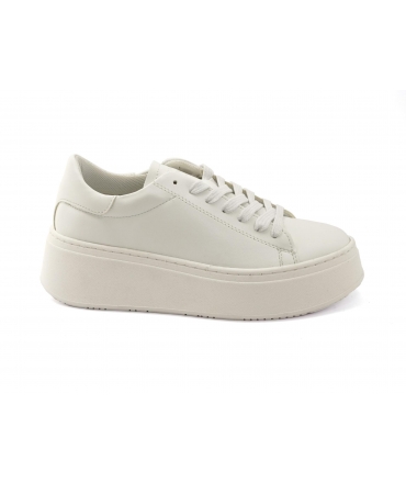 VSI PETIT Sneakers platform vegan mais total white ecologiche Made in Italy Eco
