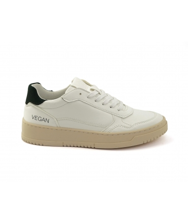 VSI VIGO Weisse Mais-Sneaker mit veganem Schriftzug, hergestellt in Italien