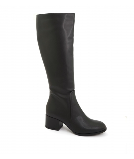 VSI NEDA Stivale mais sotto il ginocchio tacco zip scarpe vegan Made in Italy