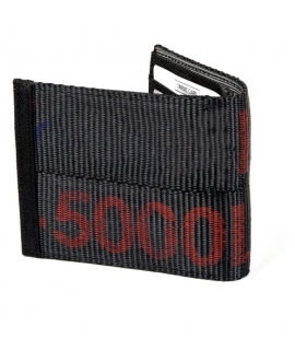 Cartera vegana JAGGERY con tarjetero y monedero reciclados y correa de carga