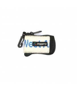 JAGGERY Minimalist Compact Purse Recycled Cargo Strap Airplane